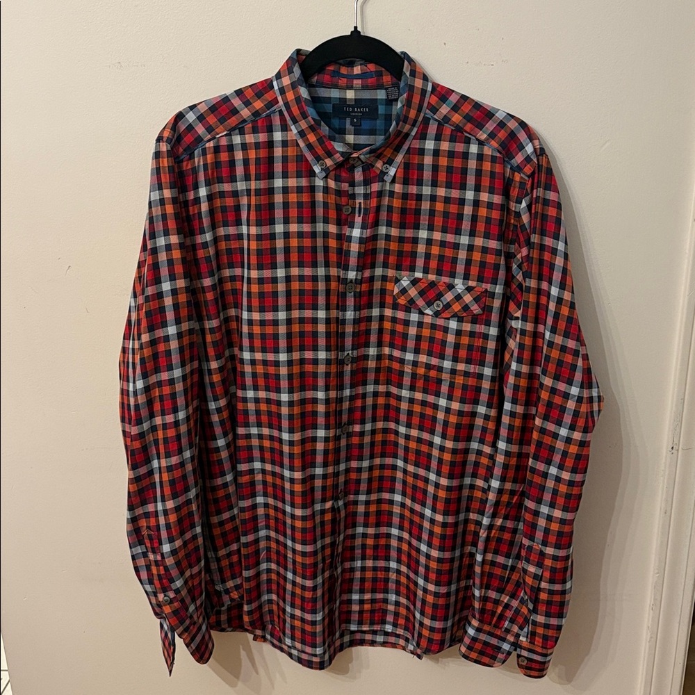 Ted Baker Multicolor Plaid Shirt